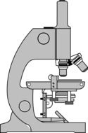 microscope research test drawing