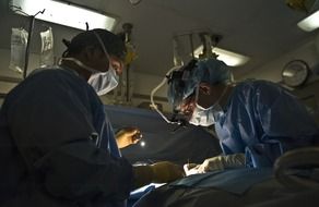 two surgeons in the operating room