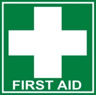 Clipart of first aid sign