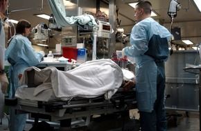 emergency room on a ship in the Persian Gulf