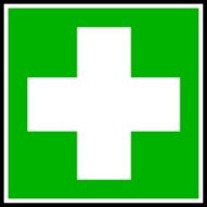 first aid medical care drawing