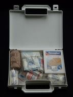 first aid kit in the form of a case