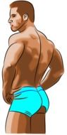 man strong drawing