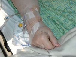 intravenous administration of the drug