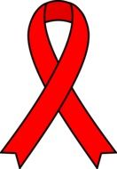 aids ribbon drawing