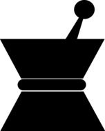 pharmacy pestle drawing