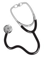 doctor's stethoscope in medicine