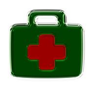 first aid kit drawing