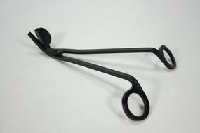 Black doctor's scissors