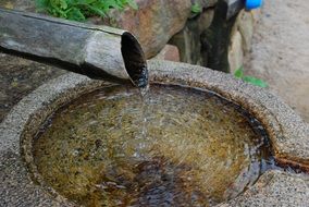 Mountain medicinal water