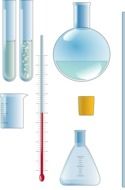 test tubes lab drawing