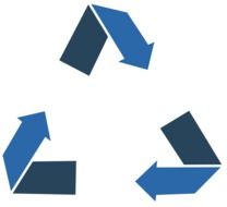 Clipart,symbol of recycle
