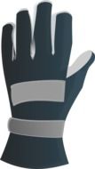 gloves safety sports drawing