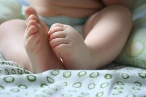 cute child feet