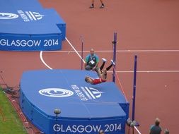 high jump in sports