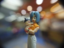 toy teen with baby