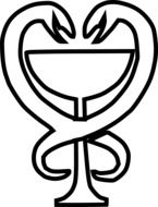 medicine logo icon drawing