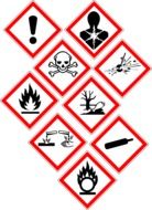 warning danger signs drawing