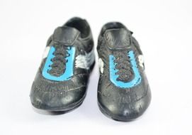 football boots on a white background