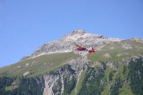 helicopter of emergency medical services