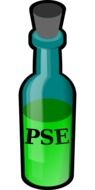 bottle with pseudoephedrine hydrochloride