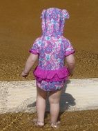 child kid infant alone watchful