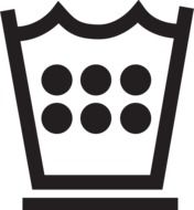 İllustration of Symbol of water glass