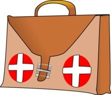 first aid box drawing