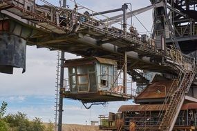 metal open pit mining brown coal