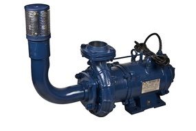 pump with filter, heavy equipment