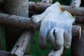 dirty work glove