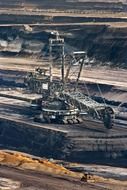 coal mining industrial machine