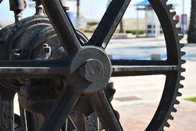 old metal equipment