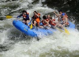 team rafting