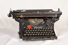 mechanical old typewriter