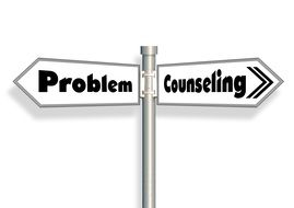 signposts problem and counseling drawing