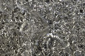 steel shavings as industrial waste