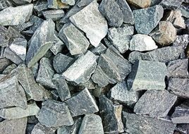 crushed stones