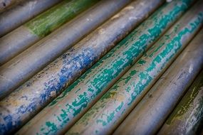 scaffolding pipes