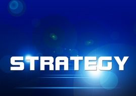 Sign of strategy clipart