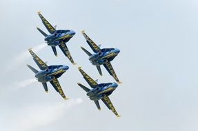 maneuvering blue angels