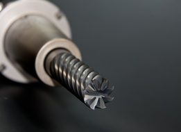 drilling head close up