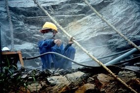 worker in vietnam