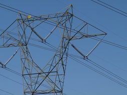 power lines under voltage