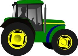 tractor agriculture drawing