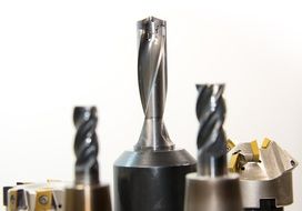 set of metal drill bits