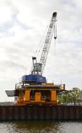 cargo crane in port