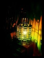 beautiful night light in Morocco