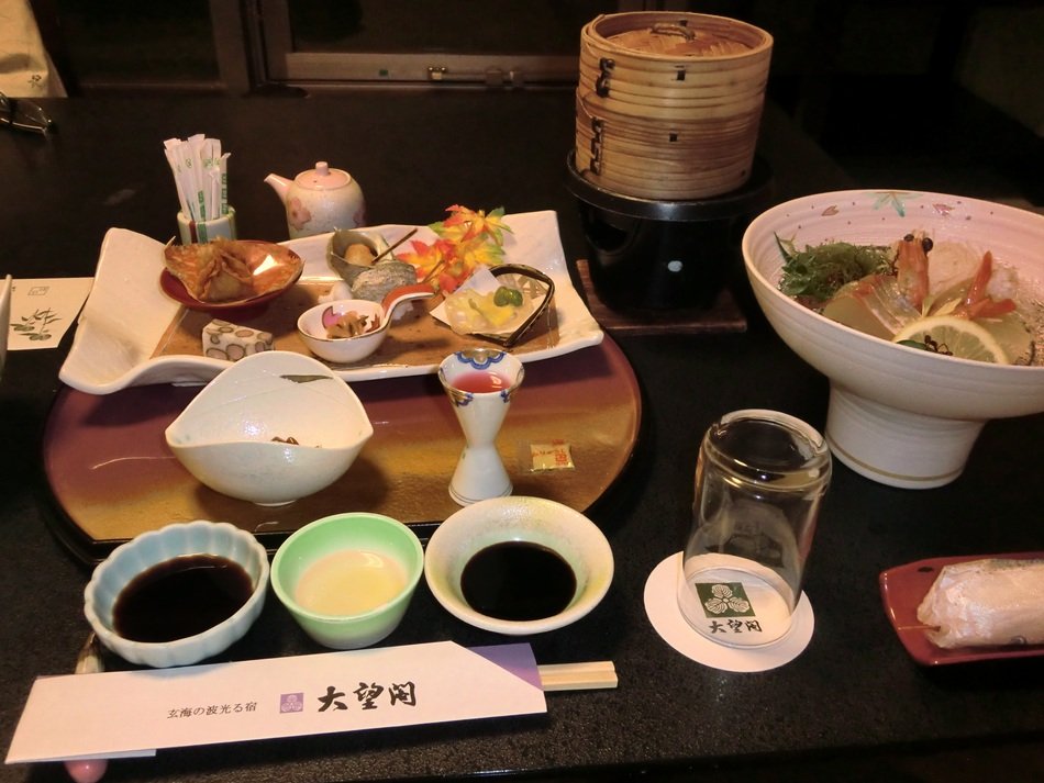 japanese food on table