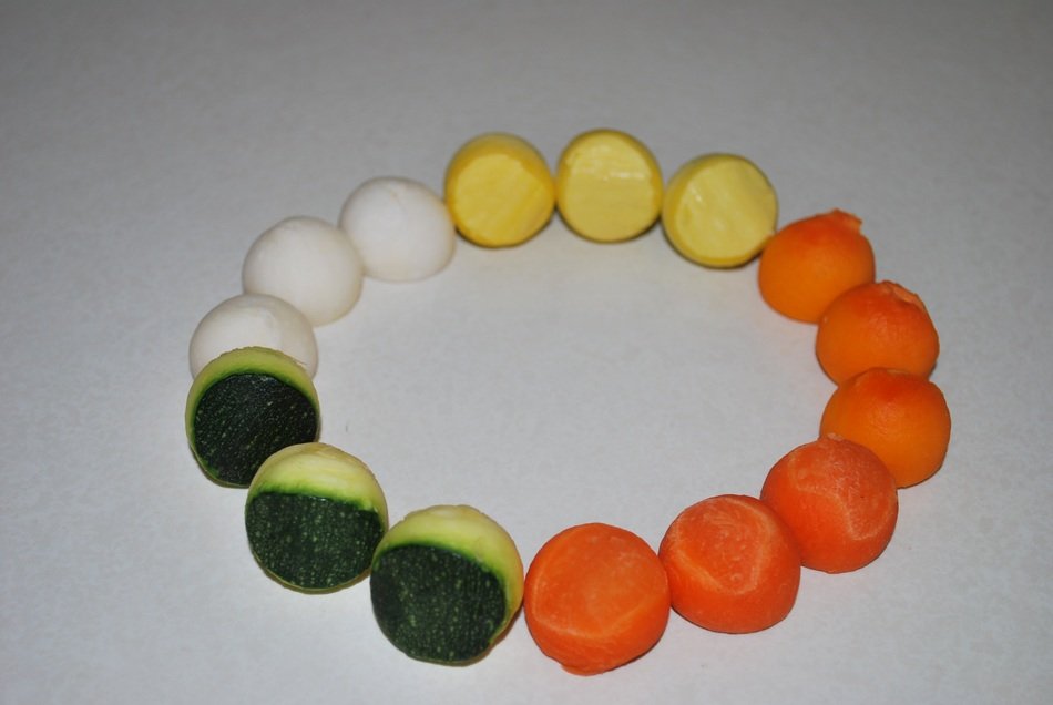 marble squash carrot